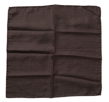 Load image into Gallery viewer, Dolce &amp; Gabbana Elegant Silk Men&#39;s Square Scarf in Rich Brown
