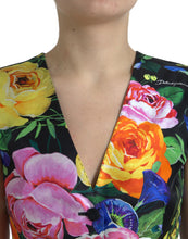 Load image into Gallery viewer, Dolce &amp; Gabbana Multicolor Floral Button Waistcoat Vest Top
