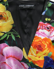 Load image into Gallery viewer, Dolce &amp; Gabbana Multicolor Floral Button Waistcoat Vest Top
