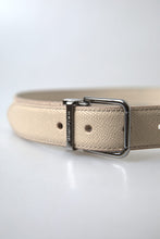 Load image into Gallery viewer, Dolce &amp; Gabbana Chic Beige Italian Leather Belt
