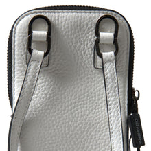 Load image into Gallery viewer, Dolce &amp; Gabbana Elegant White Leather Phone Crossbody Bag
