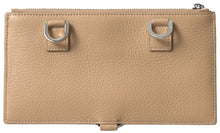 Load image into Gallery viewer, Dolce &amp; Gabbana Elegant Beige Leather Wallet with Detachable Strap
