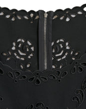 Load image into Gallery viewer, Dolce &amp; Gabbana Black Floral Lace Viscose Bodycon Midi Dress
