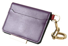 Load image into Gallery viewer, Dolce &amp; Gabbana Purple Leather French Flap Wallet
