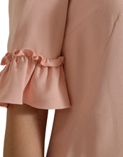 Load image into Gallery viewer, Dolce &amp; Gabbana Light Pink Viscose A-line Shift Mini Dress

