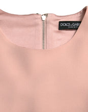 Load image into Gallery viewer, Dolce &amp; Gabbana Light Pink Viscose A-line Shift Mini Dress
