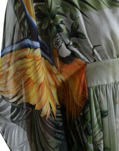 Load image into Gallery viewer, Dolce &amp; Gabbana Multicolor Jungle Print A-line Maxi Dress

