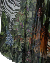Load image into Gallery viewer, Dolce &amp; Gabbana Multicolor Jungle Print A-line Maxi Dress

