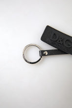 Load image into Gallery viewer, Dolce &amp; Gabbana Elegant Black Leather Keyring Accessory
