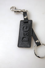 Load image into Gallery viewer, Dolce &amp; Gabbana Elegant Black Leather Keyring Accessory
