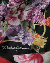 Load image into Gallery viewer, Dolce &amp; Gabbana Multicolor Floral Print Silk Twill Gown Dress
