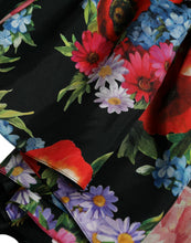 Load image into Gallery viewer, Dolce &amp; Gabbana Multicolor Floral Print Silk Twill Gown Dress
