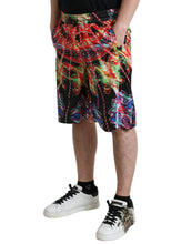 Load image into Gallery viewer, Dolce &amp; Gabbana Multicolor Luminarie Print Men Bermuda Shorts
