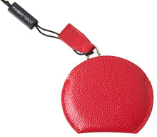 Load image into Gallery viewer, Dolce &amp; Gabbana Elegant Red Leather Mirror Holder
