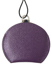 Load image into Gallery viewer, Dolce &amp; Gabbana Elegant Purple Leather Mirror Holder
