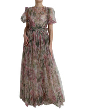 Load image into Gallery viewer, Dolce &amp; Gabbana Multicolor Floral Print A-line Gown Dress
