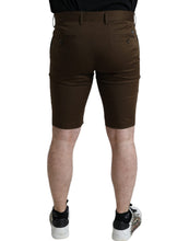 Load image into Gallery viewer, Dolce &amp; Gabbana Brown Cotton Stretch Men Bermuda Shorts
