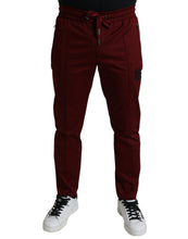 Load image into Gallery viewer, Dolce &amp; Gabbana Maroon Jogging Cotton Stretch Men Jogger Pants
