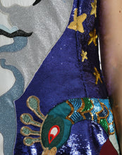 Load image into Gallery viewer, Dolce &amp; Gabbana Multicolor Patchwork Sheath Long Gown Dress
