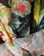 Load image into Gallery viewer, Dolce &amp; Gabbana Multicolor Floral Chiffon Tiered Maxi Dress
