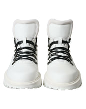 Load image into Gallery viewer, Dolce &amp; Gabbana White Vulcano Trekking Ankle Boots Shoes
