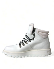 Load image into Gallery viewer, Dolce &amp; Gabbana White Vulcano Trekking Ankle Boots Shoes
