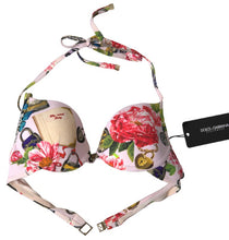 Load image into Gallery viewer, Dolce &amp; Gabbana Chic Floral Bikini Top Elegance
