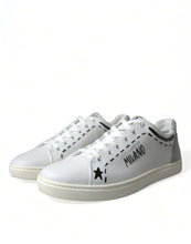 Load image into Gallery viewer, Dolce &amp; Gabbana White Gray Leather LOVE Milano Sneakers Shoes
