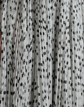 Load image into Gallery viewer, Dolce &amp; Gabbana White Polka Dot A-line Pleated Maxi Dress
