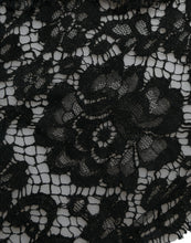 Load image into Gallery viewer, Dolce &amp; Gabbana Black Lace Crystal Embellished Sheath Dress

