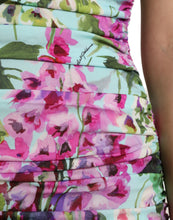 Load image into Gallery viewer, Dolce &amp; Gabbana Multicolor Floral V-neck Sheath Midi Dress
