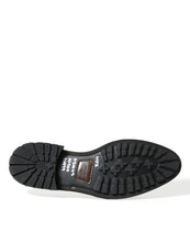 Load image into Gallery viewer, Dolce &amp; Gabbana Black Leather Studded Loafers Dress Shoes
