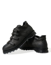 Load image into Gallery viewer, Dolce &amp; Gabbana Black Leather Strap Men Ankle Boots Shoes
