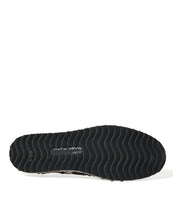 Load image into Gallery viewer, Dolce &amp; Gabbana Black White Studded Leather Sneakers Shoes
