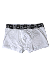 Load image into Gallery viewer, Dolce &amp; Gabbana Elite White Cotton Stretch Boxers
