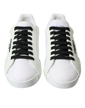 Load image into Gallery viewer, Dolce &amp; Gabbana White PORTOFINO Low Top Sneakers Shoes
