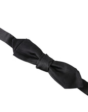 Load image into Gallery viewer, Dolce &amp; Gabbana Elegant Silk Black Bow Tie for Gentleman
