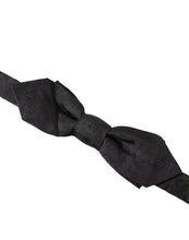 Load image into Gallery viewer, Dolce &amp; Gabbana Elegant Black Silk Bow Tie
