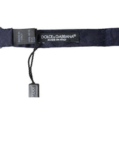 Load image into Gallery viewer, Dolce &amp; Gabbana Elegant Silk Blue Bow Tie
