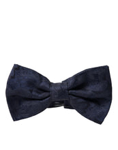 Load image into Gallery viewer, Dolce &amp; Gabbana Elegant Silk Blue Bow Tie
