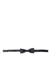 Load image into Gallery viewer, Dolce &amp; Gabbana Elegant Anthracite Gray Silk Bow Tie
