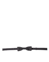 Load image into Gallery viewer, Dolce &amp; Gabbana Elegant Silk Dark Gray Bow Tie
