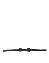 Load image into Gallery viewer, Dolce &amp; Gabbana Elegant Black Silk Bow Tie
