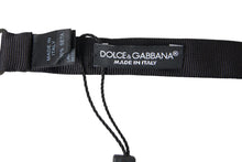 Load image into Gallery viewer, Dolce &amp; Gabbana Elegant Silk Black Bow Tie
