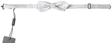 Load image into Gallery viewer, Dolce &amp; Gabbana Elegant Silk Bow Tie in Grey
