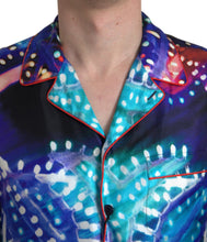 Load image into Gallery viewer, Dolce &amp; Gabbana Psychedelic Print Silk Pajama Shirt
