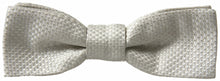 Load image into Gallery viewer, Dolce &amp; Gabbana Elegant Ivory Silk Bow Tie
