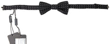 Load image into Gallery viewer, Dolce &amp; Gabbana Elegant Black Silk Bow Tie
