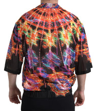 Load image into Gallery viewer, Dolce &amp; Gabbana Multicolor Luminarie Print Cotton Polo Shirt
