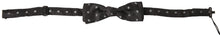 Load image into Gallery viewer, Dolce &amp; Gabbana Elegant Black Silk Bow Tie
